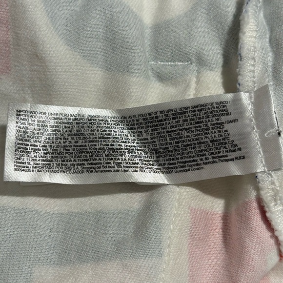 DESIGUAL Sz S Trucker Style Jacket Oversized Canvas Large Colourful Letters - Picture 6 of 9